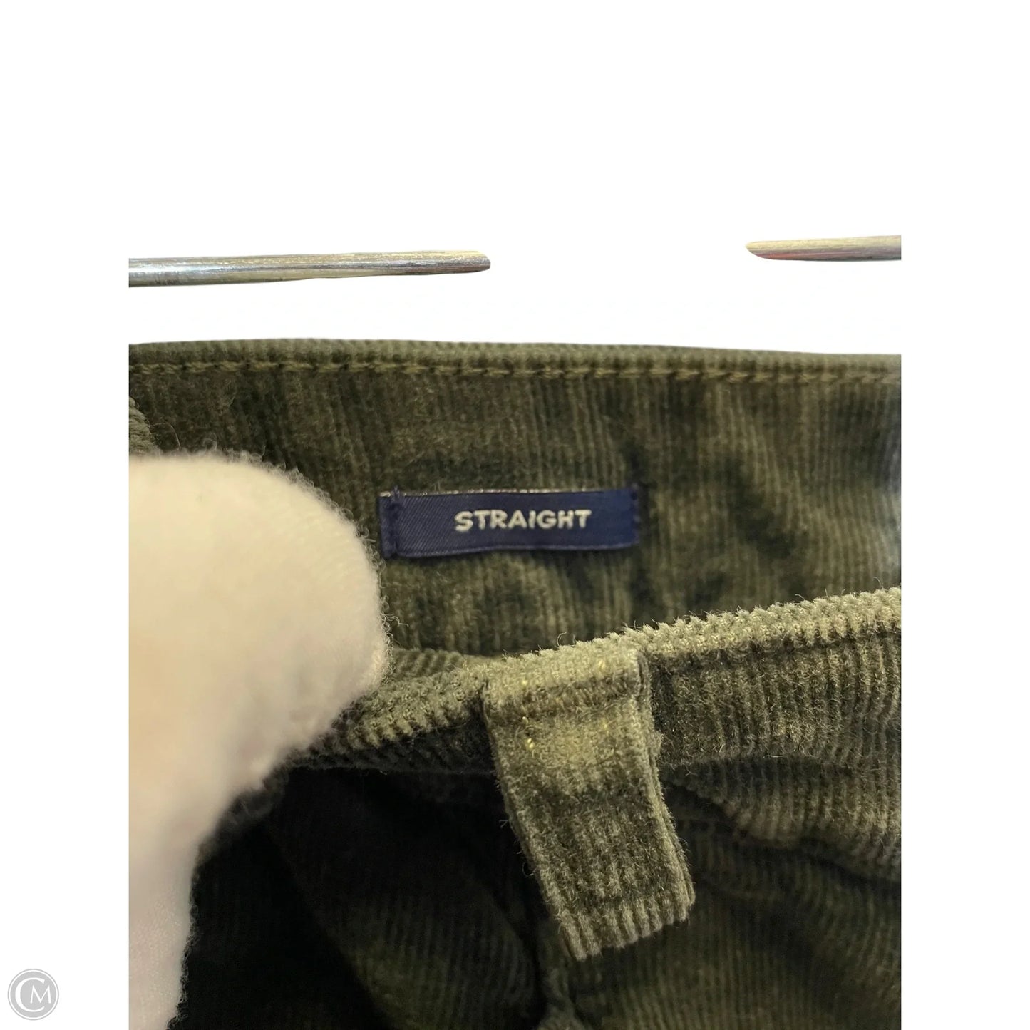 Pants Corduroy By Talbots In Green, Size: 16