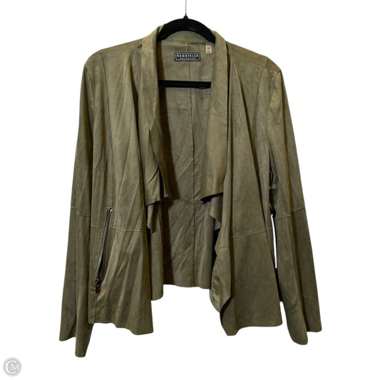 Cardigan By Bagatelle In Green, Size: Xl