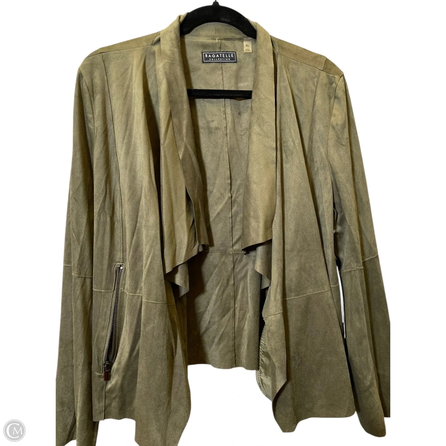 Cardigan By Bagatelle In Green, Size: Xl