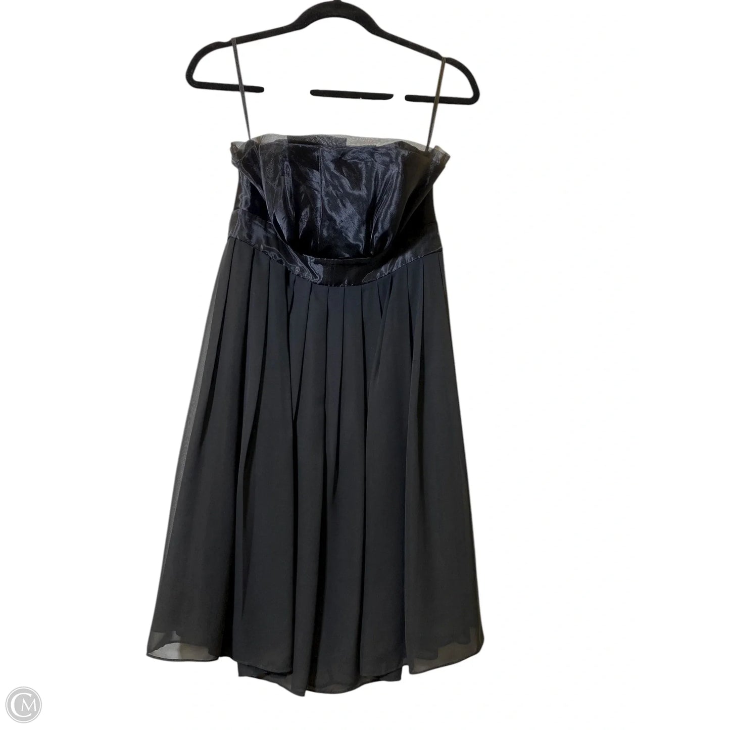 Dress Casual Midi By White House Black Market In Black, Size: Xs