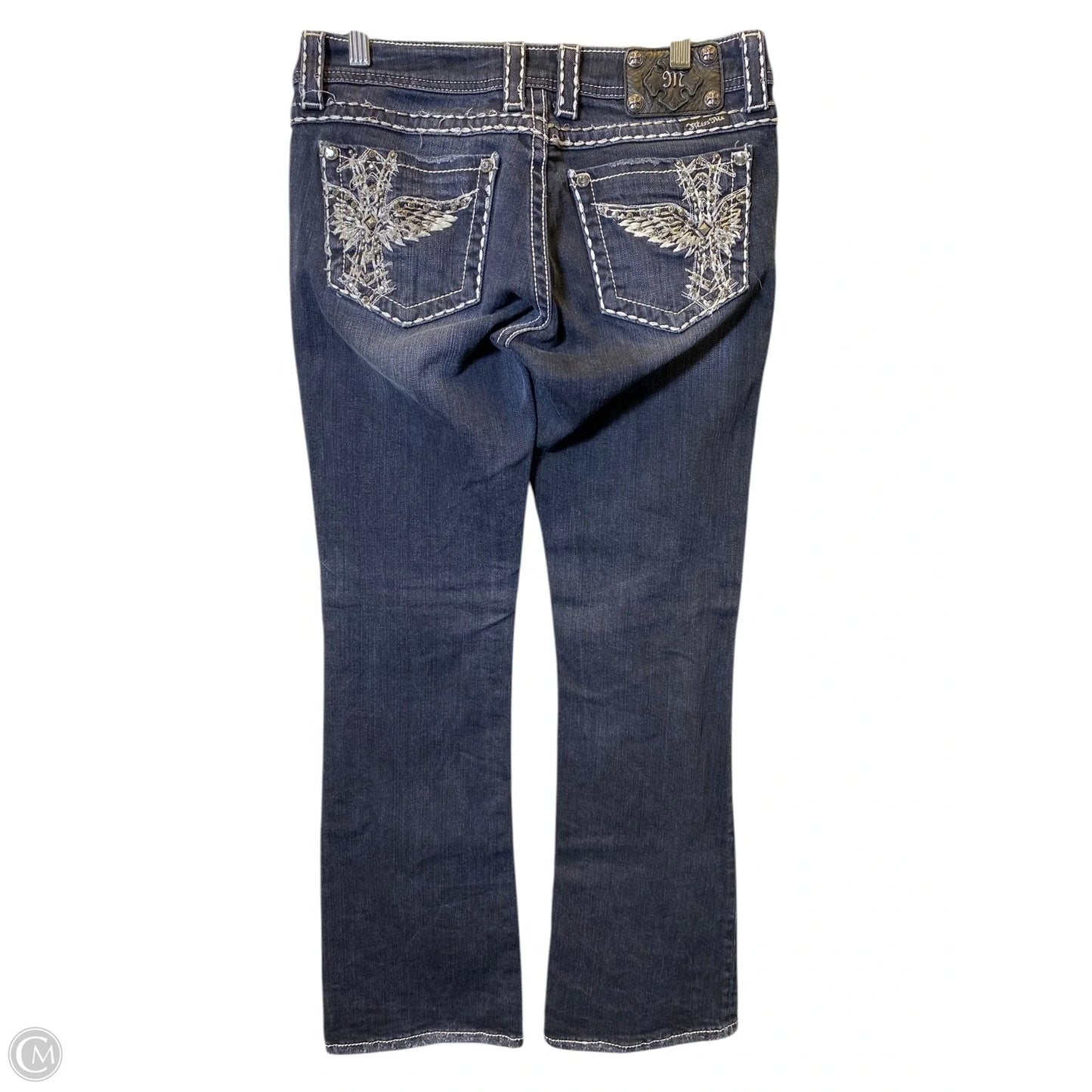Jeans Boot Cut By Miss Me In Blue Denim, Size: 8