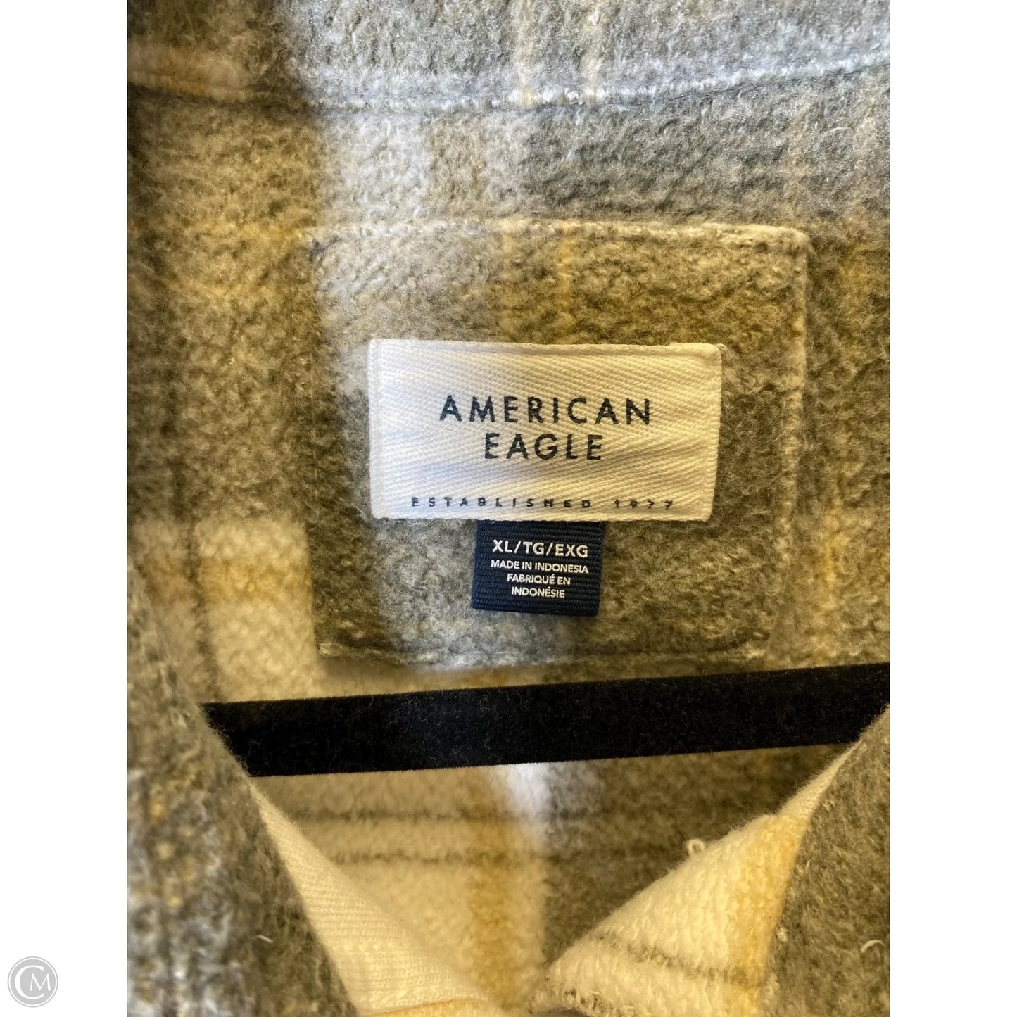 Sweater By American Eagle In Plaid Pattern, Size: Xl