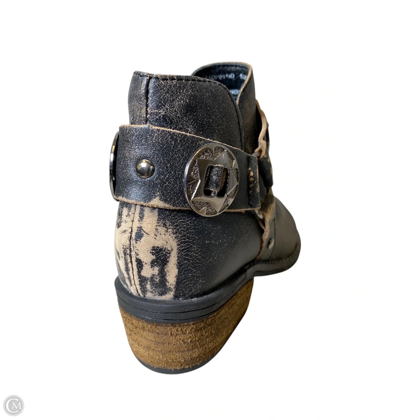 Boots Ankle Heels By Chinese Laundry In Multi-colored, Size: 6.5