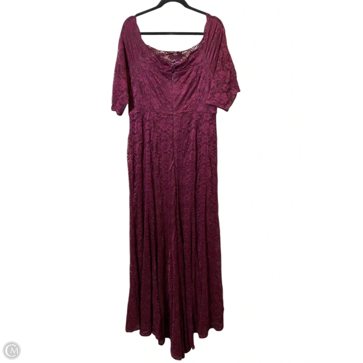 Dress Casual Maxi By Torrid In Maroon, Size: 1x