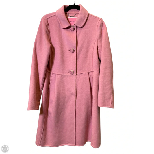 Coat Designer By Kate Spade In Pink, Size: S