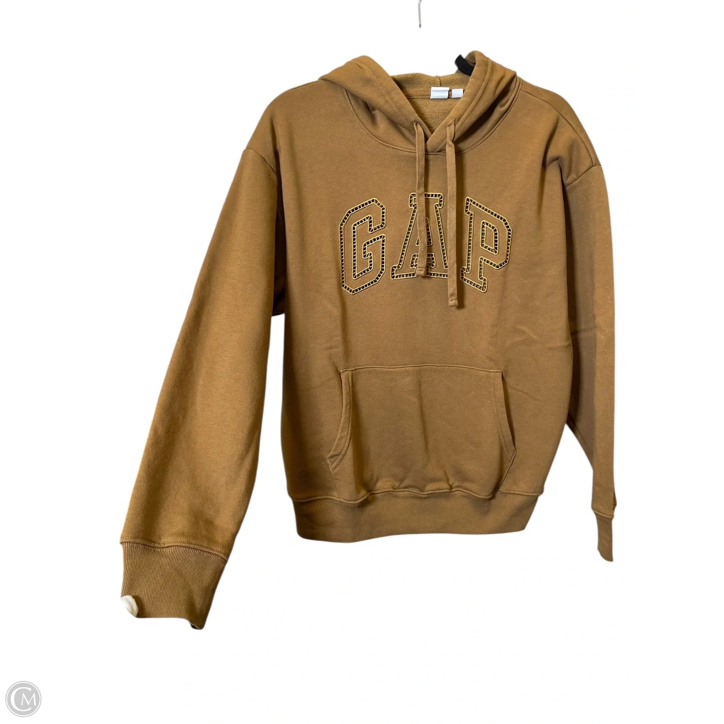 Sweatshirt Hoodie By Gap In Brown, Size: M