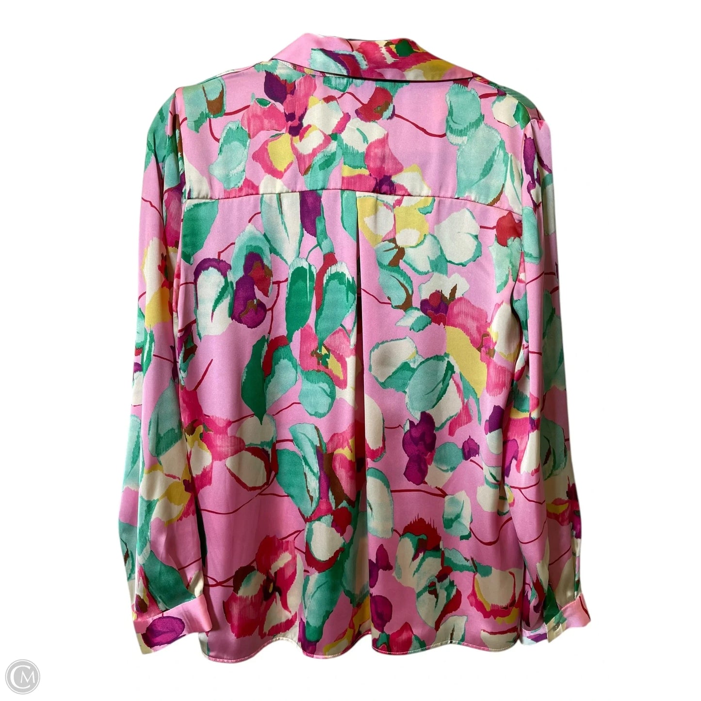 Top Long Sleeve By Zara In Multi-colored, Size: M