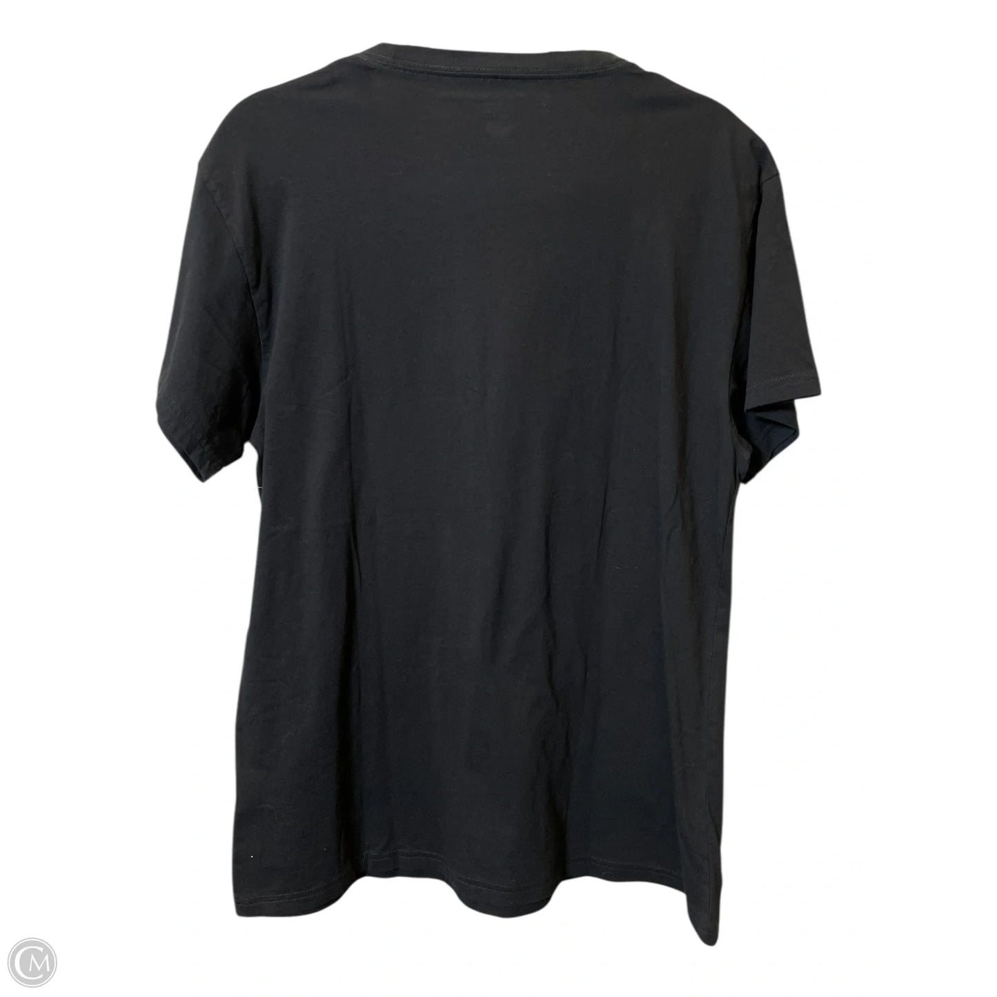 Top Short Sleeve By Pink In Black, Size: S