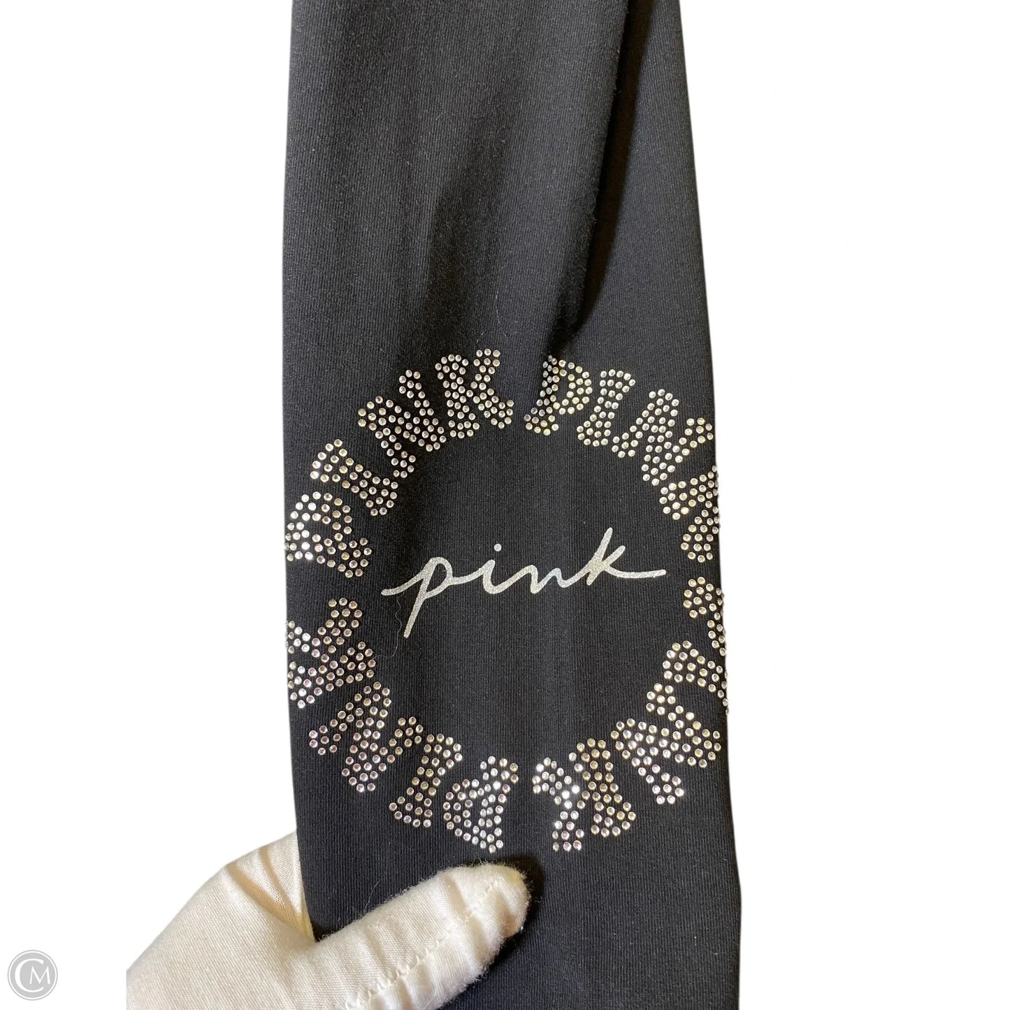 Athletic Leggings By Pink In Black, Size: M