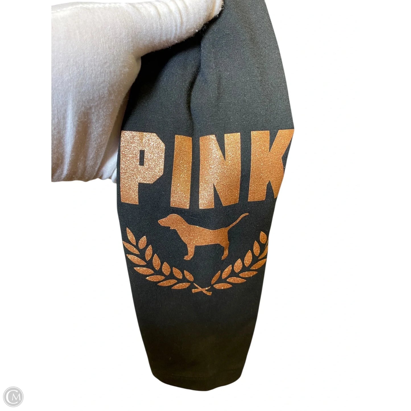 Athletic Leggings By Pink In Black, Size: S