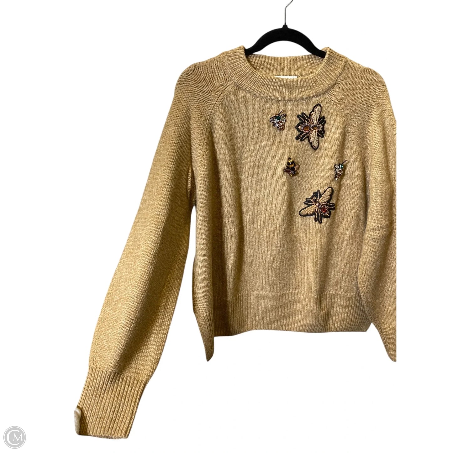 Sweater By H&m In Tan, Size: S