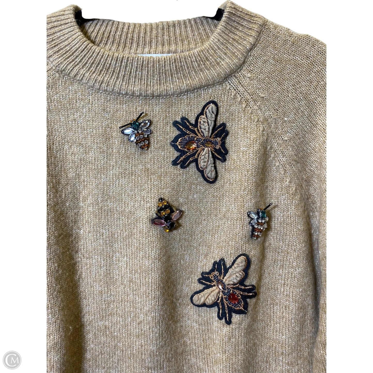 Sweater By H&m In Tan, Size: S