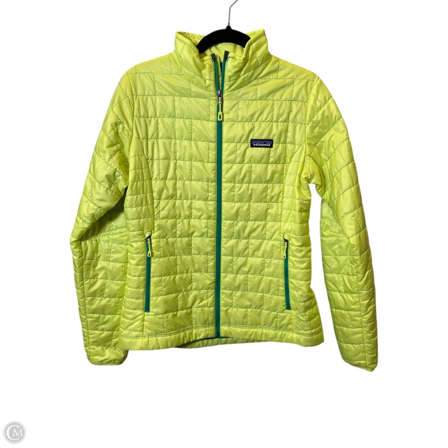 Jacket Puffer & Quilted By Patagonia In Green, Size: M