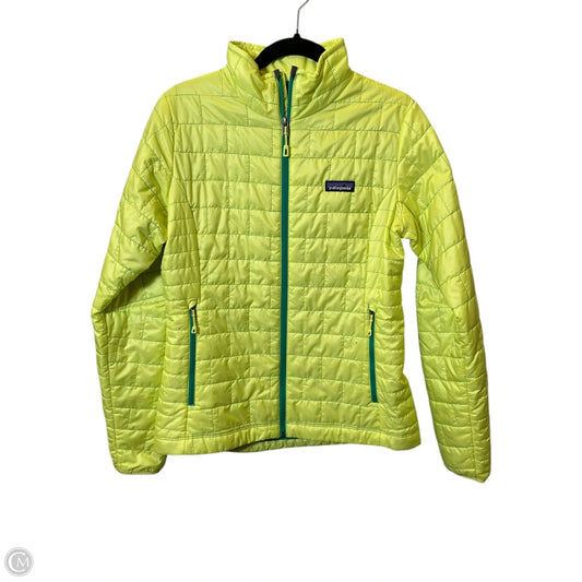 Jacket Puffer & Quilted By Patagonia In Green, Size: M