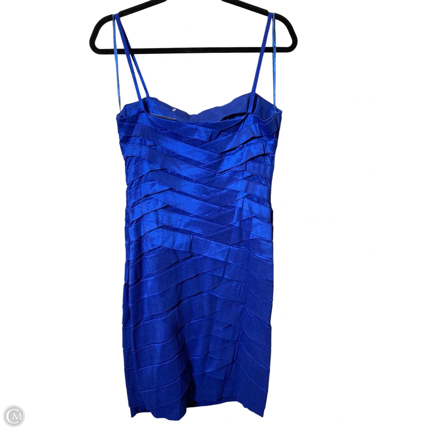 Dress Party Midi By Clothes Mentor In Blue, Size: 6