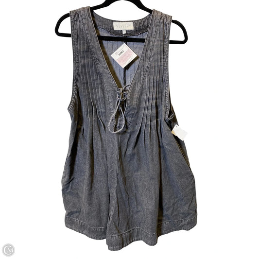 Romper By Clothes Mentor In Grey, Size: M