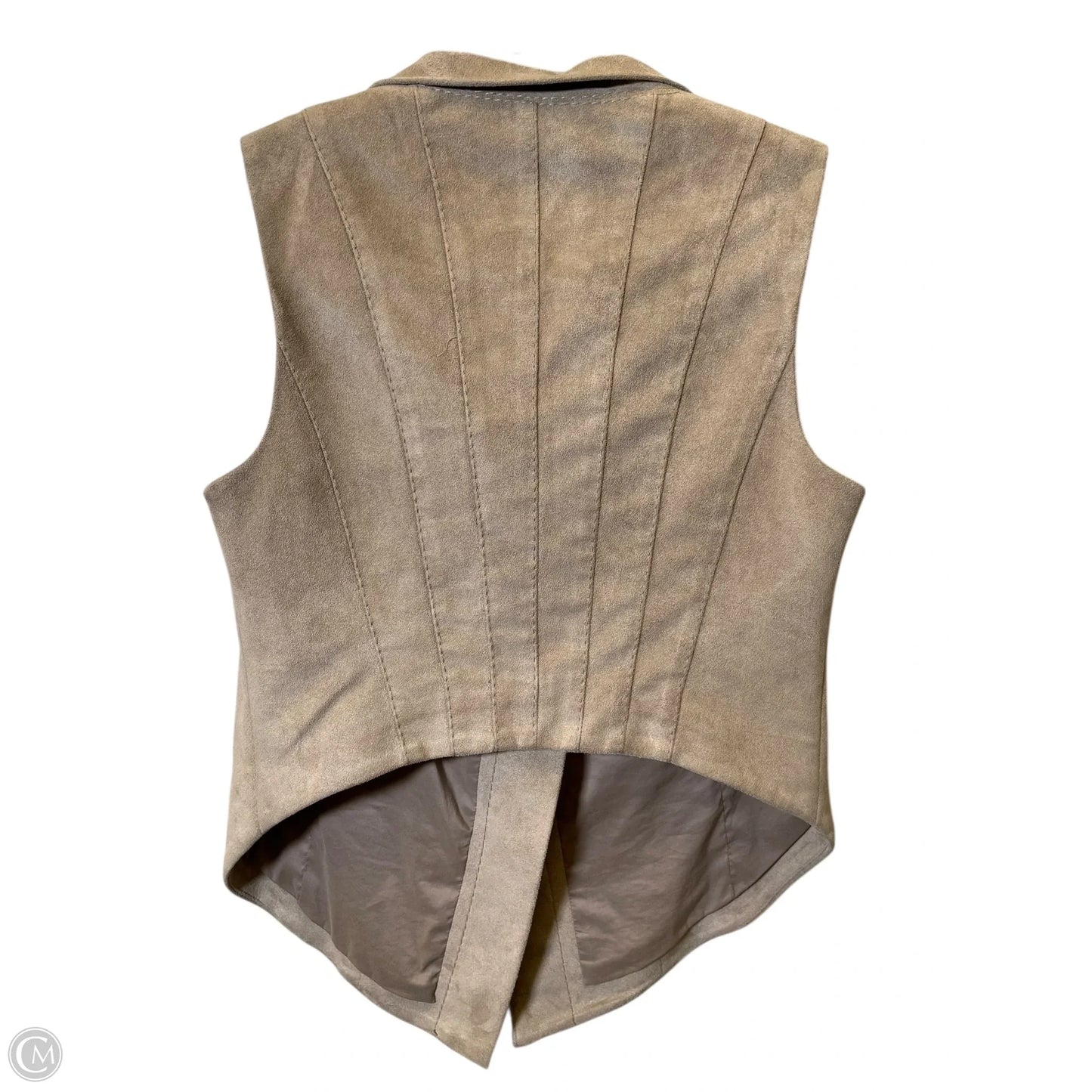 Vest Other By Bcbg In Beige, Size: S