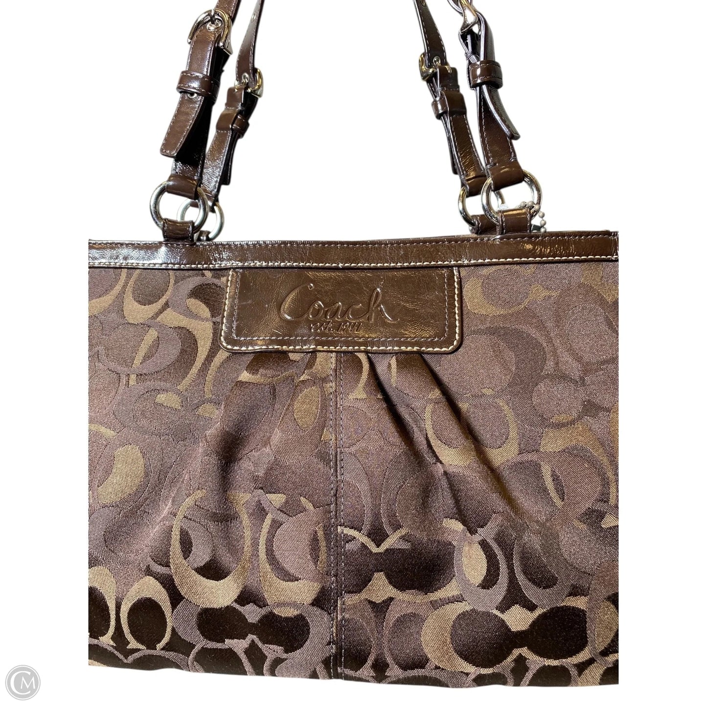 Handbag Designer By Coach, Size: Large