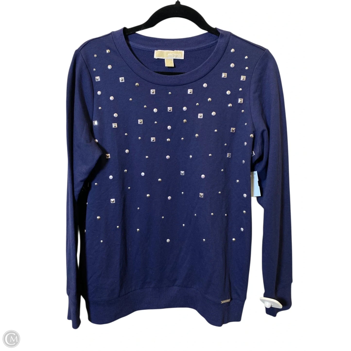 Sweater Designer By Michael Kors In Navy, Size: M