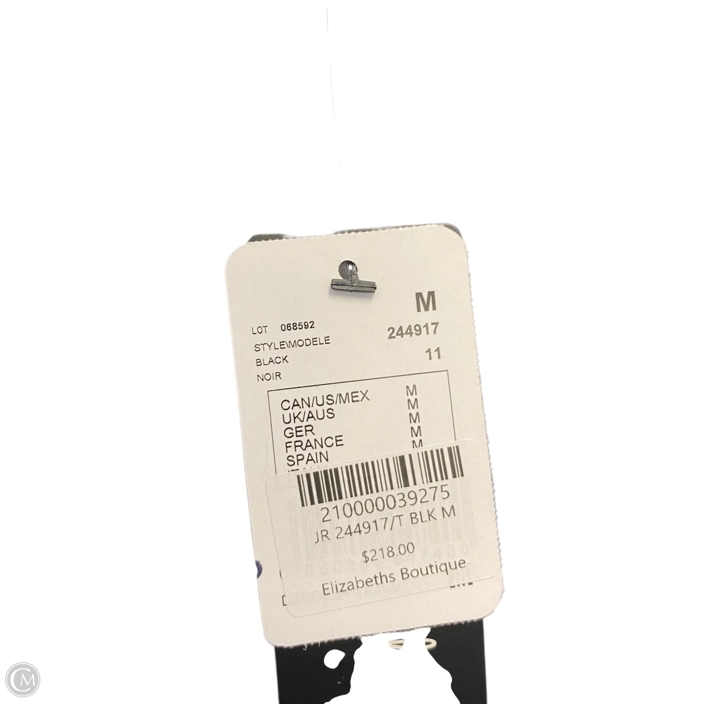 Top Long Sleeve By Joseph Ribkoff In Black, Size: M