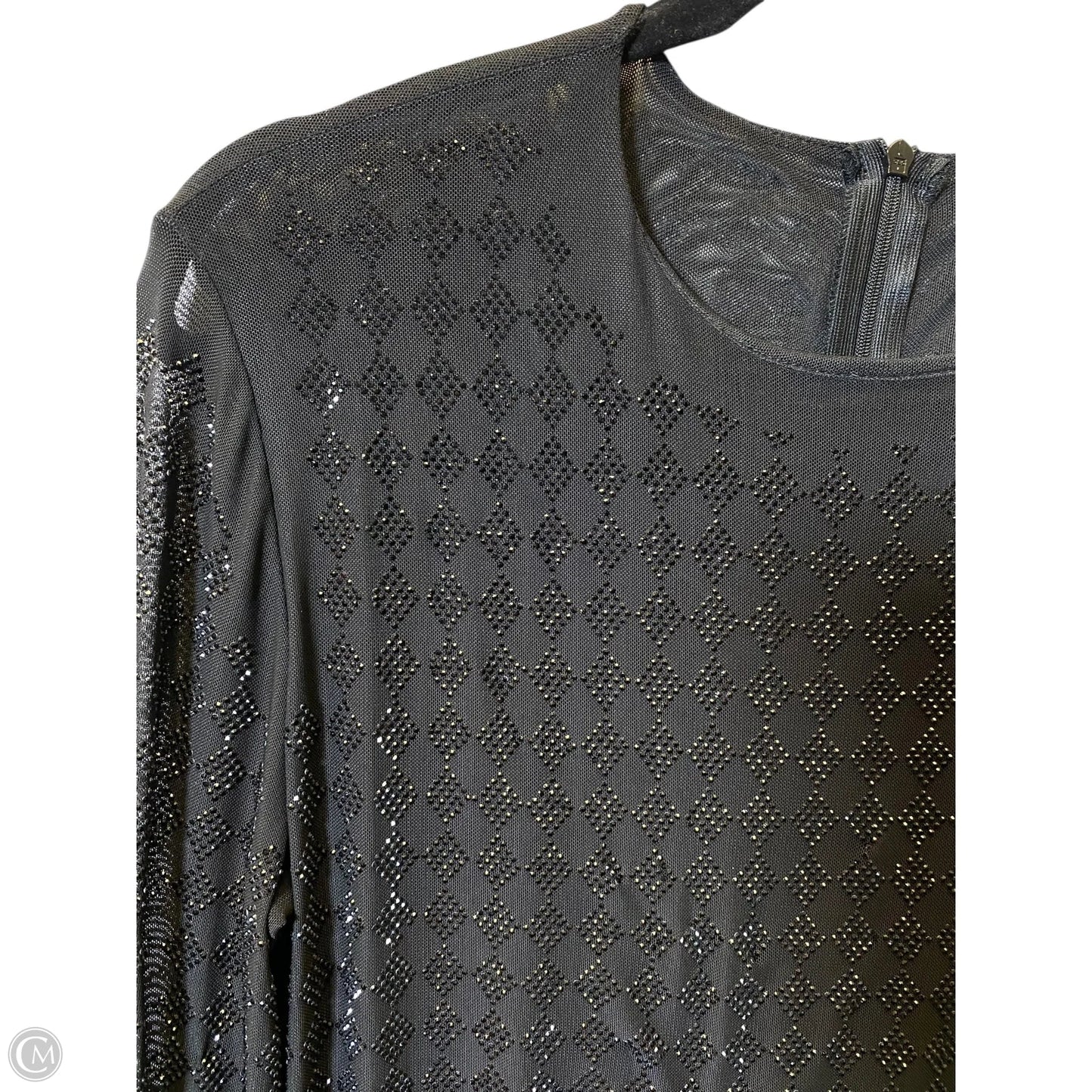 Top Long Sleeve By Clothes Mentor In Black, Size: L
