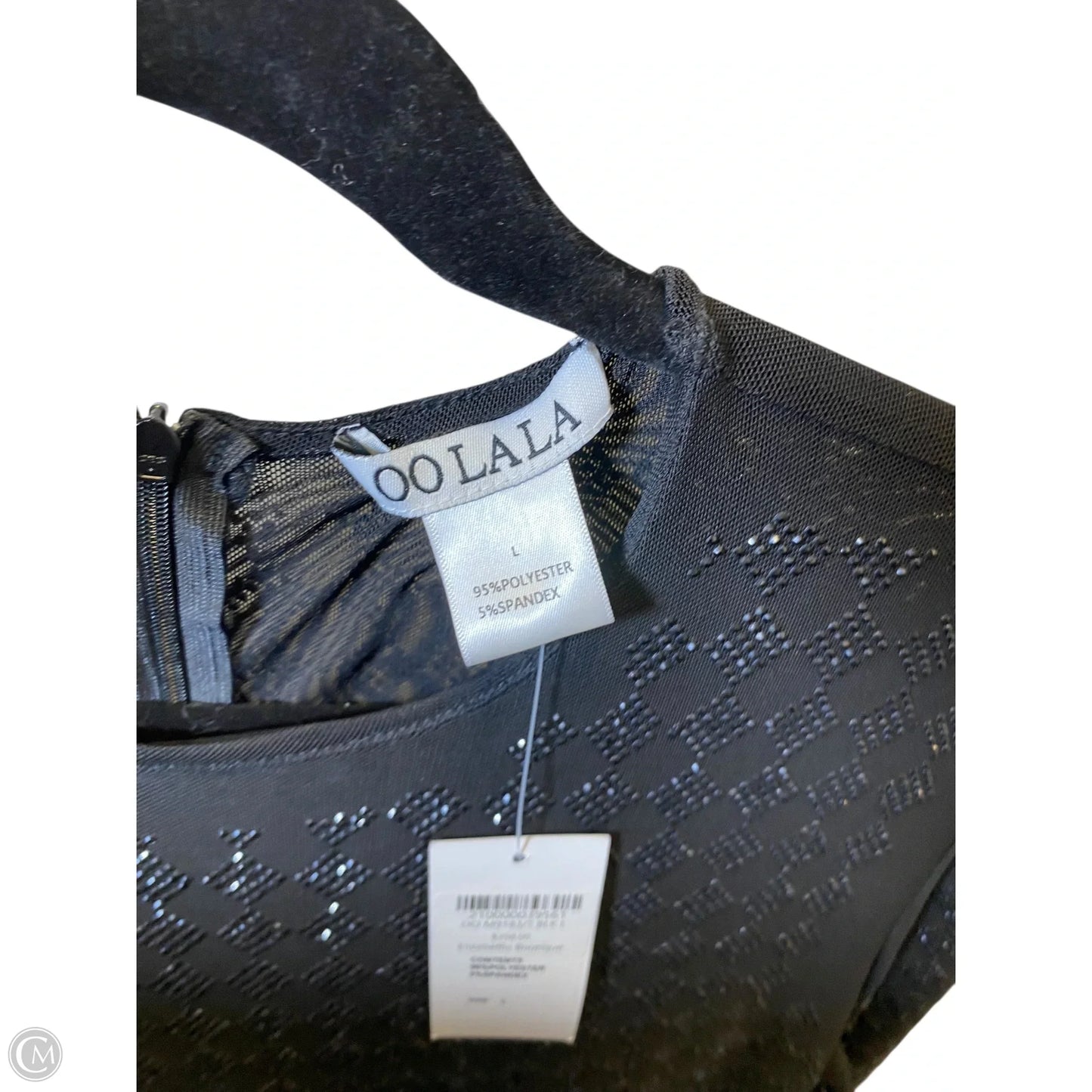 Top Long Sleeve By Clothes Mentor In Black, Size: L