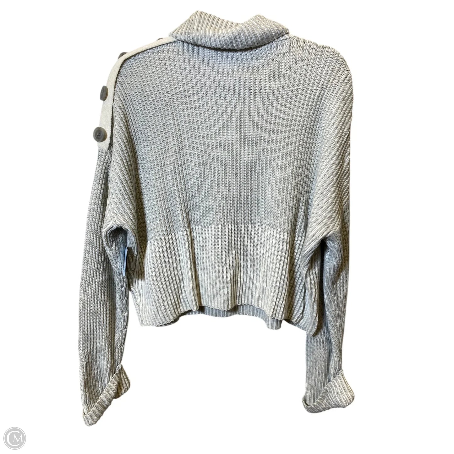 Sweater By Express In Grey, Size: Xs