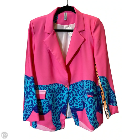 Blazer By Clothes Mentor In Multi-colored, Size: S