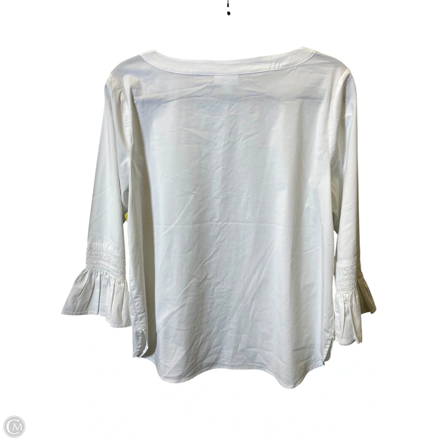 Top 3/4 Sleeve By J. Jill In White, Size: M
