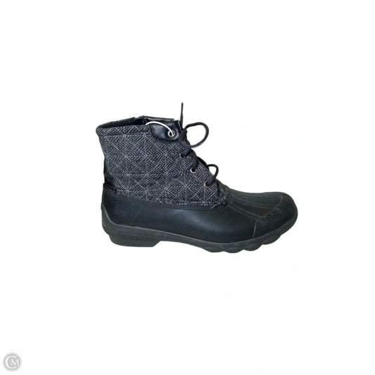 Boots Snow By Sperry In Black, Size: 8