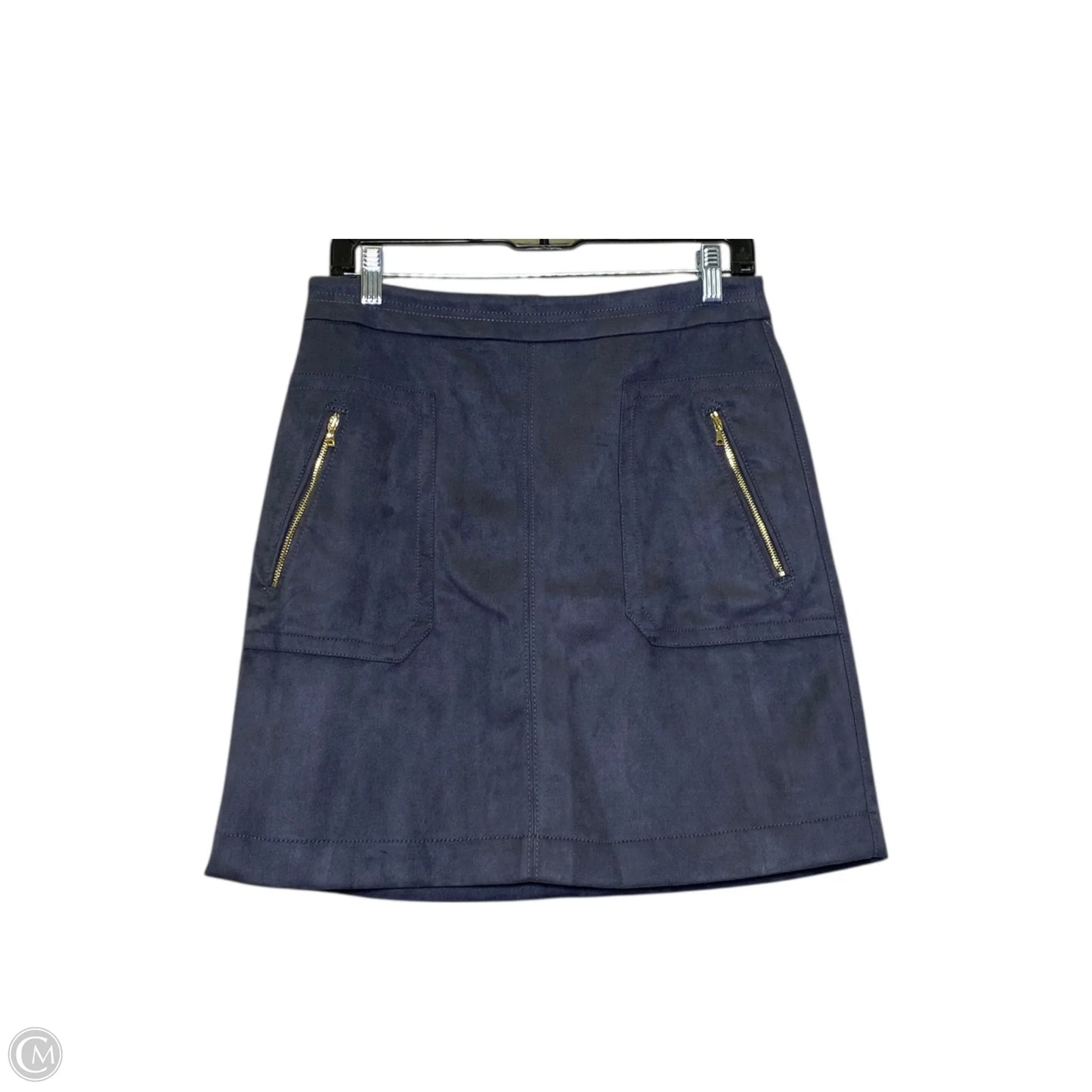 Skirt Midi By Loft In Grey, Size: S