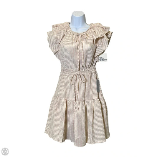 Dress Casual Midi By Clothes Mentor In Striped Pattern, Size: Xs