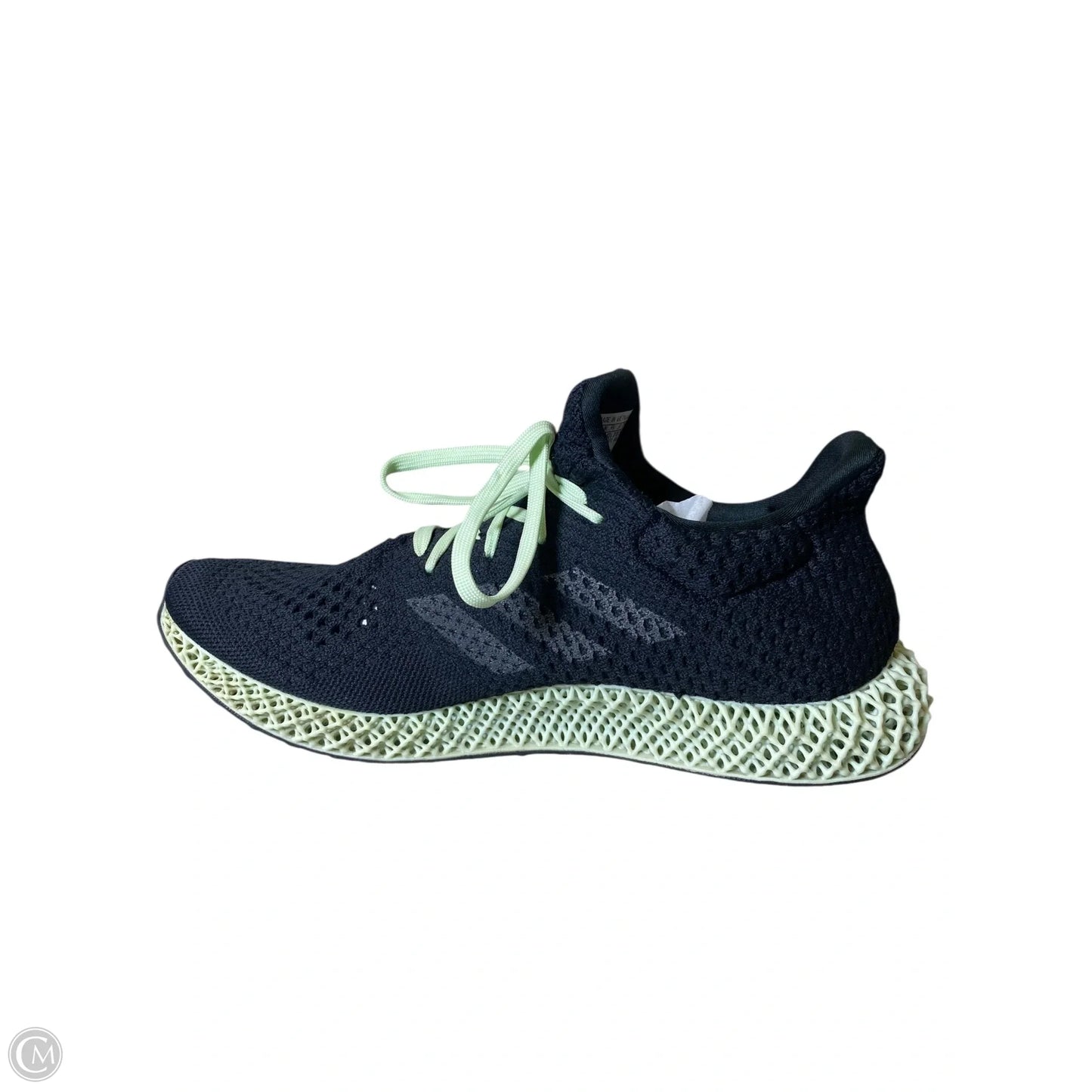 Shoes Athletic By Adidas In Black & Green, Size: 9