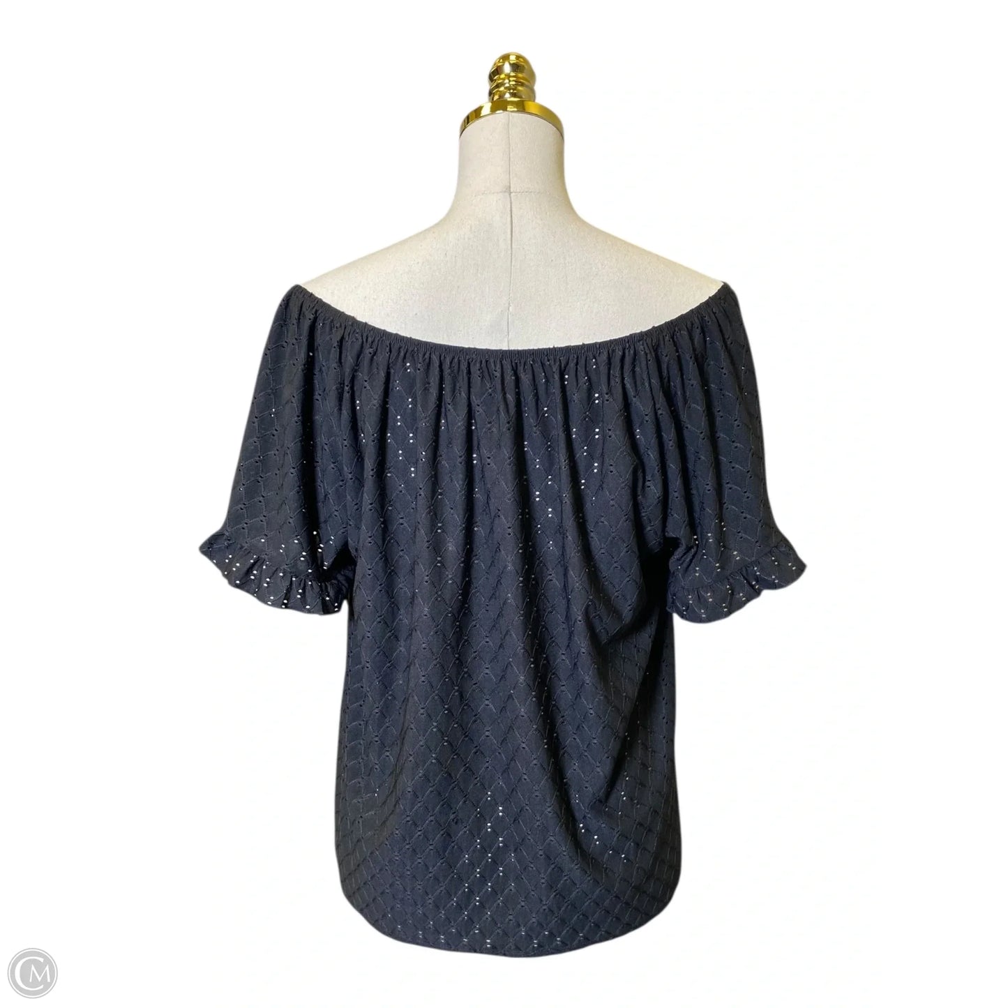 Top Short Sleeve By W5 In Black, Size: Xl