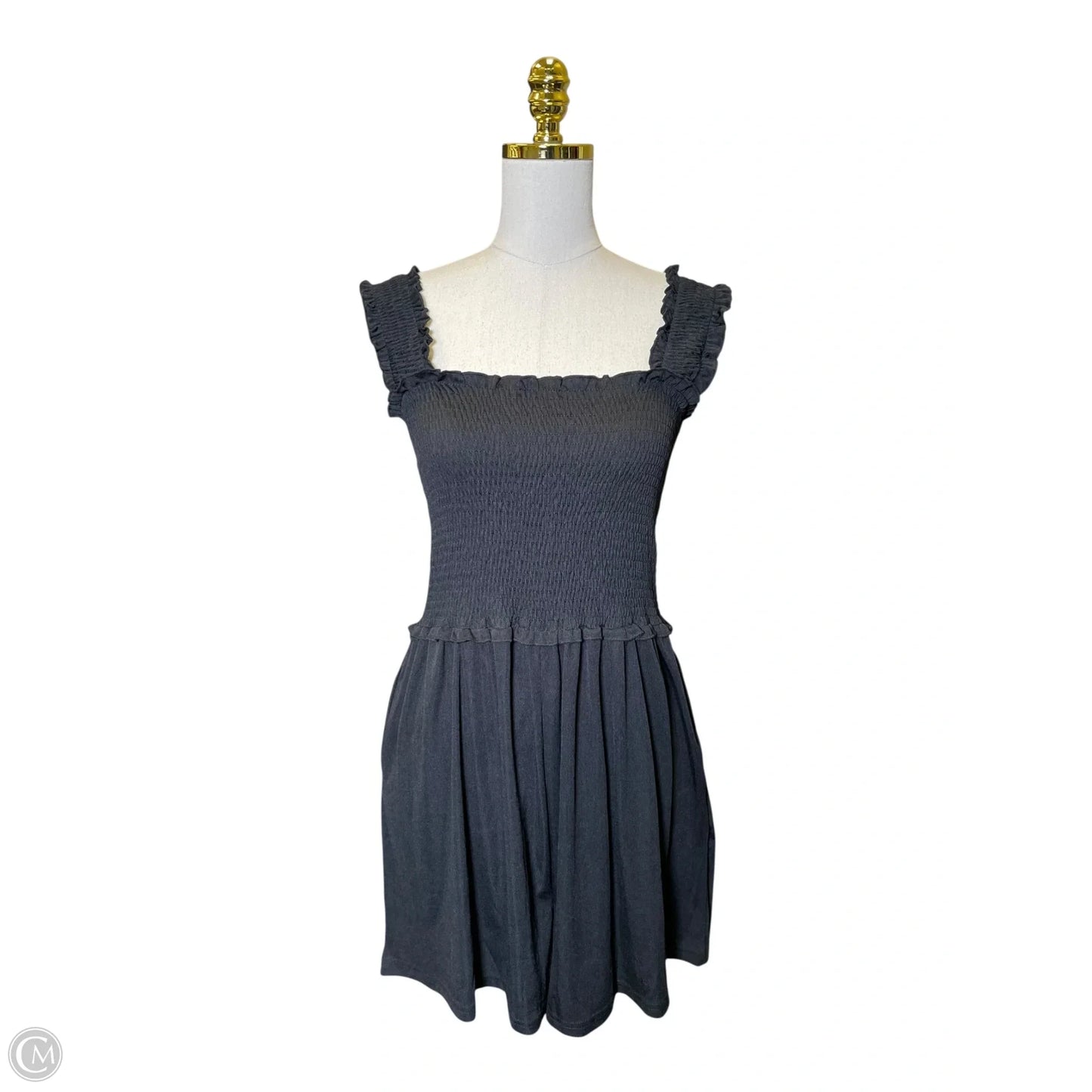 Romper By Clothes Mentor In Black, Size: L