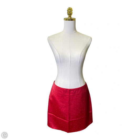 Skirt Midi By Clothes Mentor In Polkadot Pattern, Size: S
