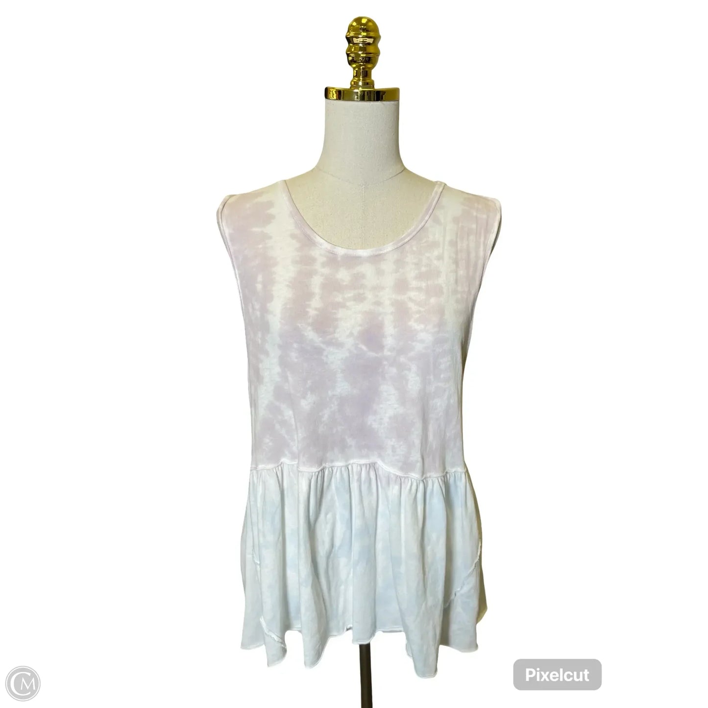 Top Sleeveless By We The Free In Tie Dye Print, Size: S
