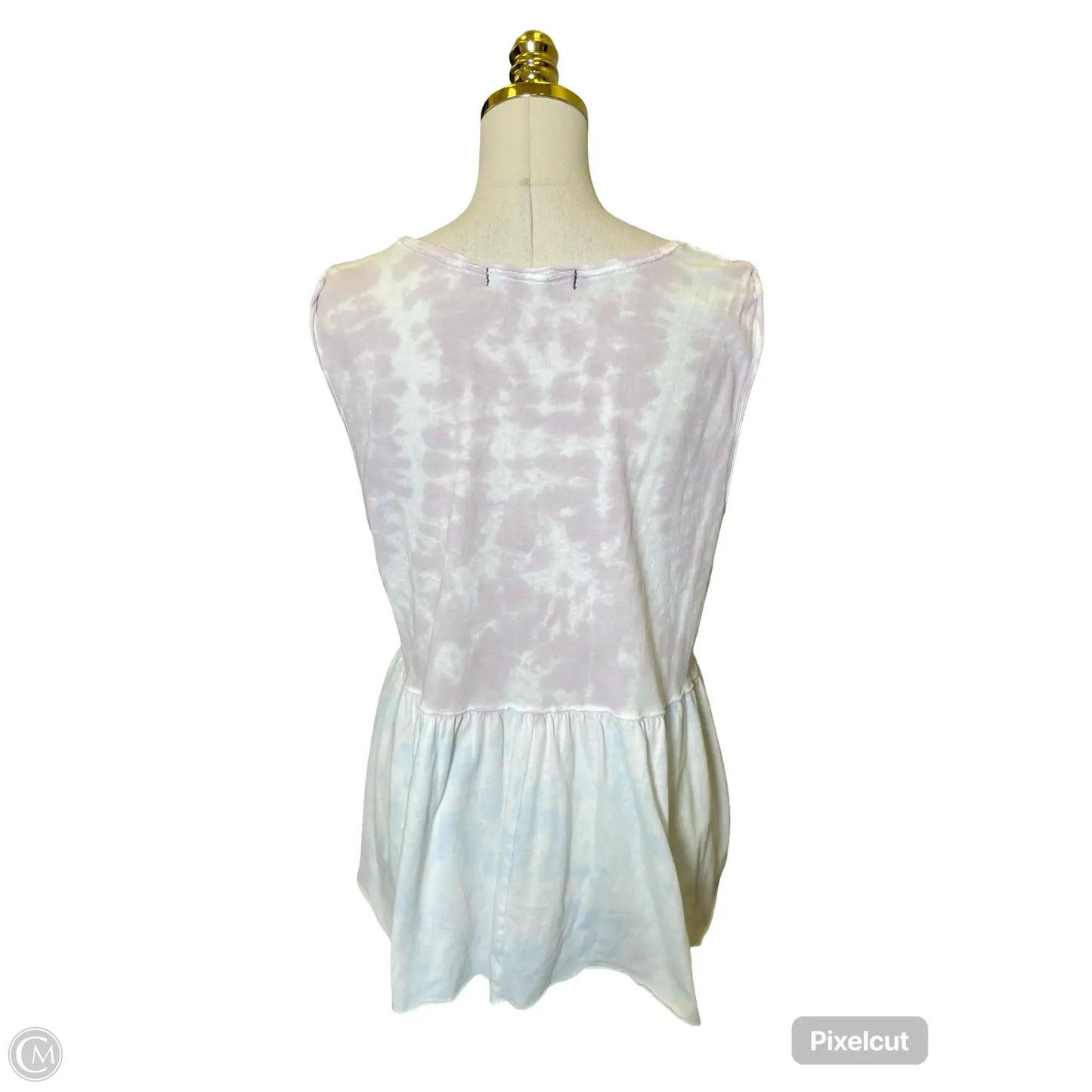 Top Sleeveless By We The Free In Tie Dye Print, Size: S