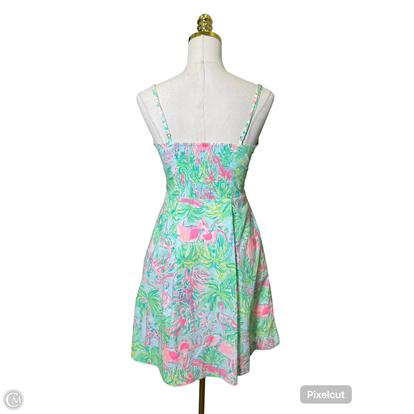 Dress Designer By Lilly Pulitzer In Floral Print, Size: 6