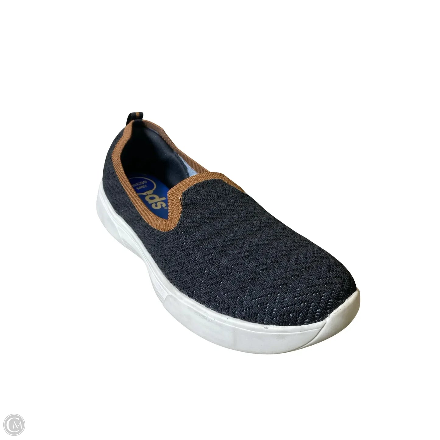 Shoes Flats By Keds In Black & Brown, Size: 10