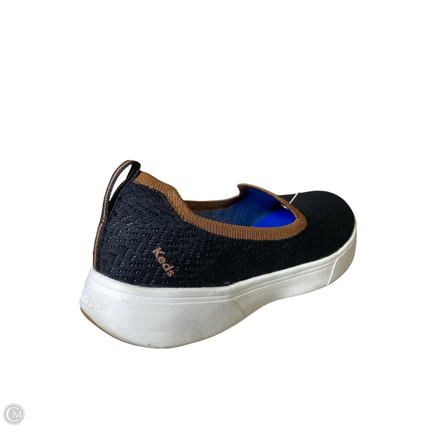 Shoes Flats By Keds In Black & Brown, Size: 10