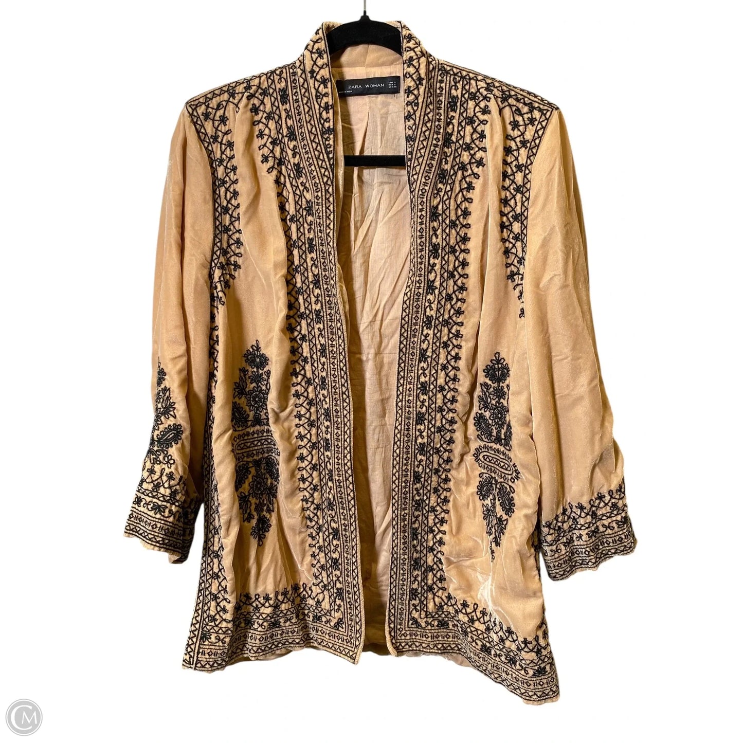 Cardigan By Zara Women In Peach, Size: S