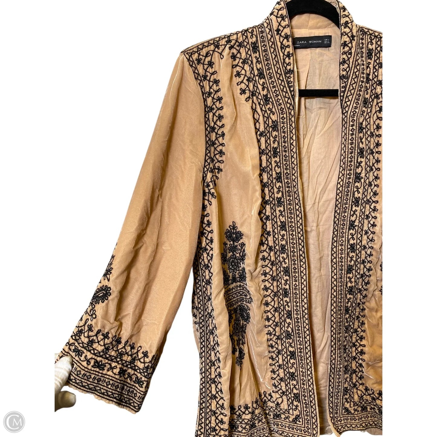 Cardigan By Zara Women In Peach, Size: S
