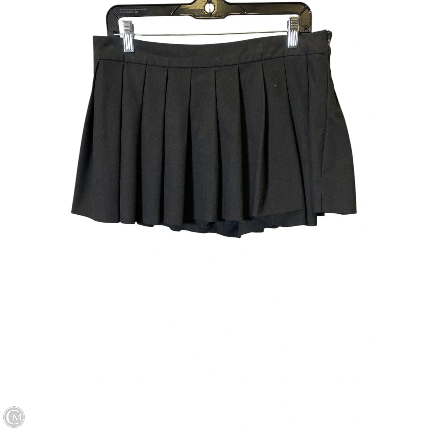 Skort By Zara In Black, Size: L