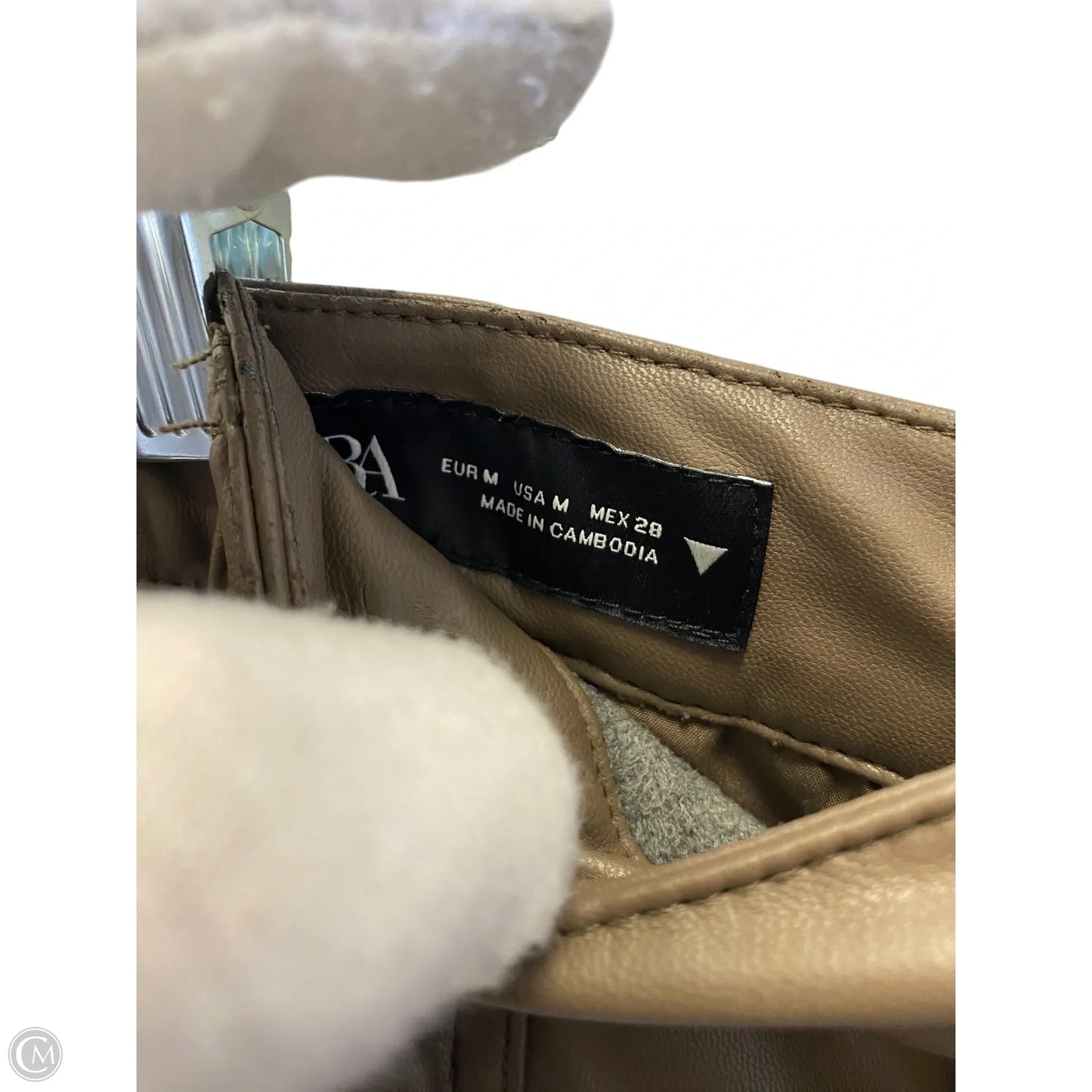 Skort By Zara In Brown, Size: M