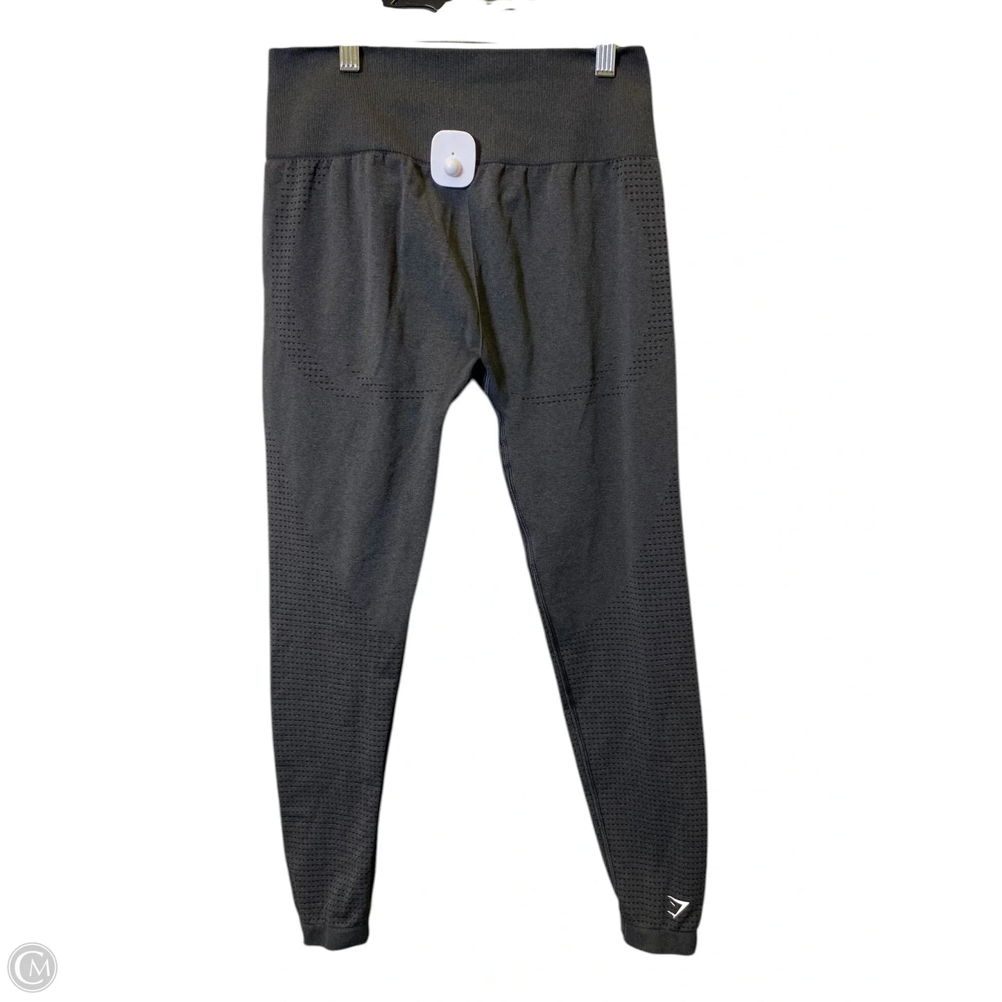 Athletic Leggings By Gym Shark In Grey, Size: L