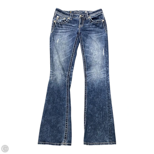 Jeans Boot Cut By Miss Me In Blue Denim, Size: 6
