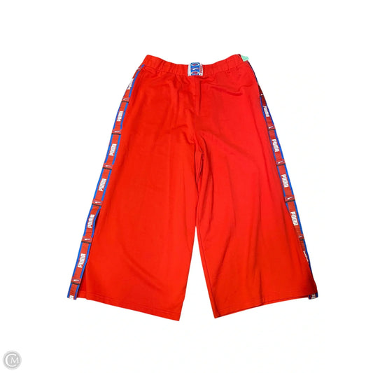 Pants Lounge By Puma In Blue & Red, Size: Xl
