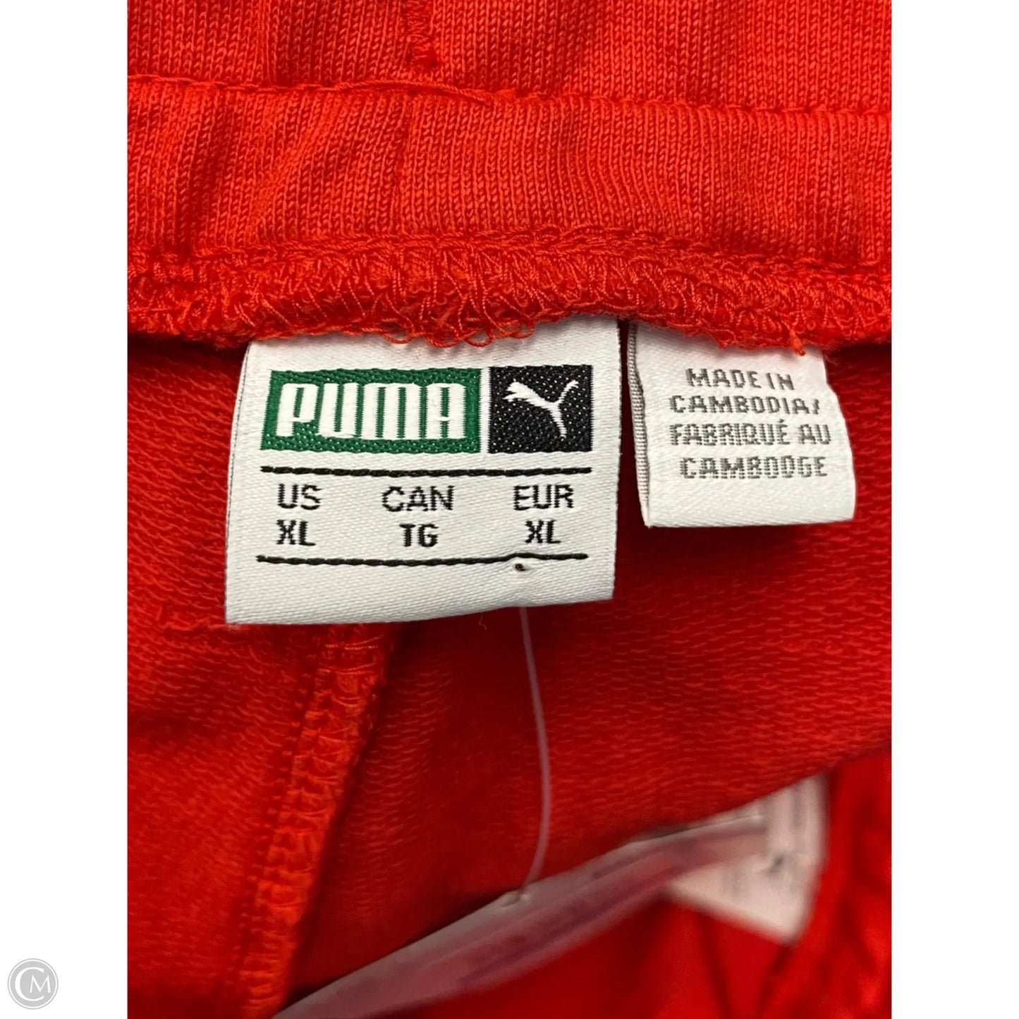 Pants Lounge By Puma In Blue & Red, Size: Xl