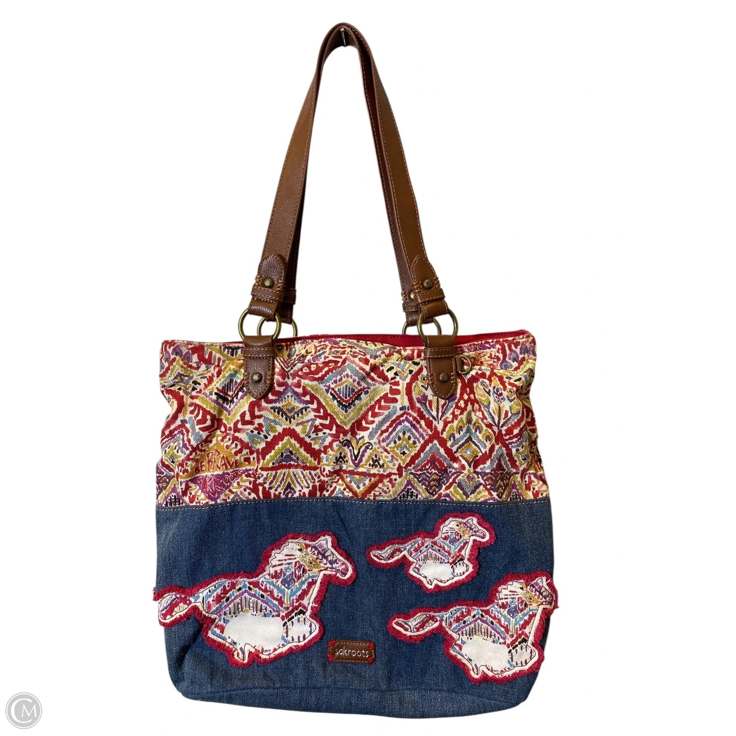 Handbag By Sakroots, Size: Large